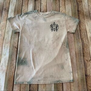808 clothing co Bleach dyed Maui, Hawaii short sleeve tee shirt | size small